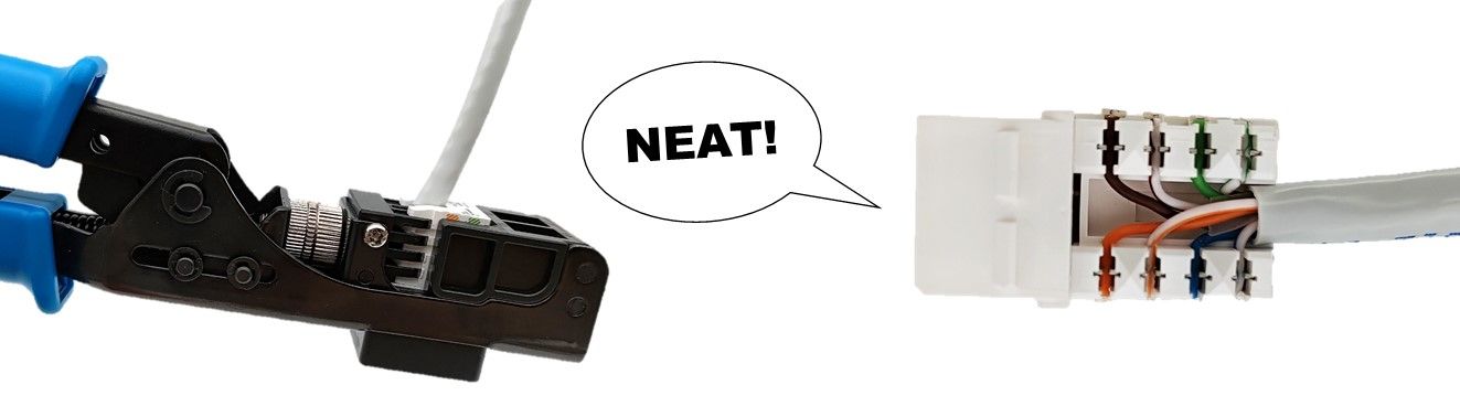 Oblinque 90 Degree Keystone Jack은 어떻게 작동하나요?